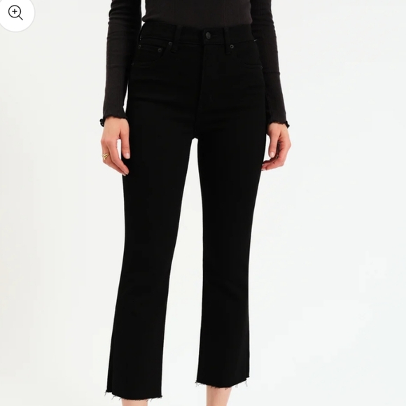 Daze Denim Denim - Daze Denim Shy Girl High Rise Crop Flare Jean - 6